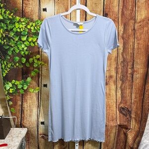 Pink Rose Short Sleeve Dress Size L